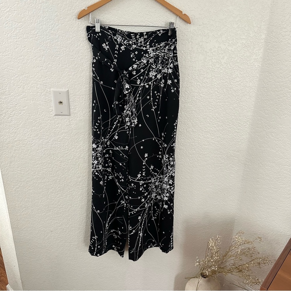 Misa Los Angeles Aliya Black Floral Pants